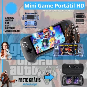Mini Game Ps2 Portátil - SWITCH, PS2, PSP, NINTENDO E MAIS!